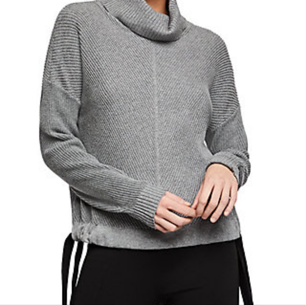 Bcbgeneration Highneck Sweater With Adjustable Wa… - image 4